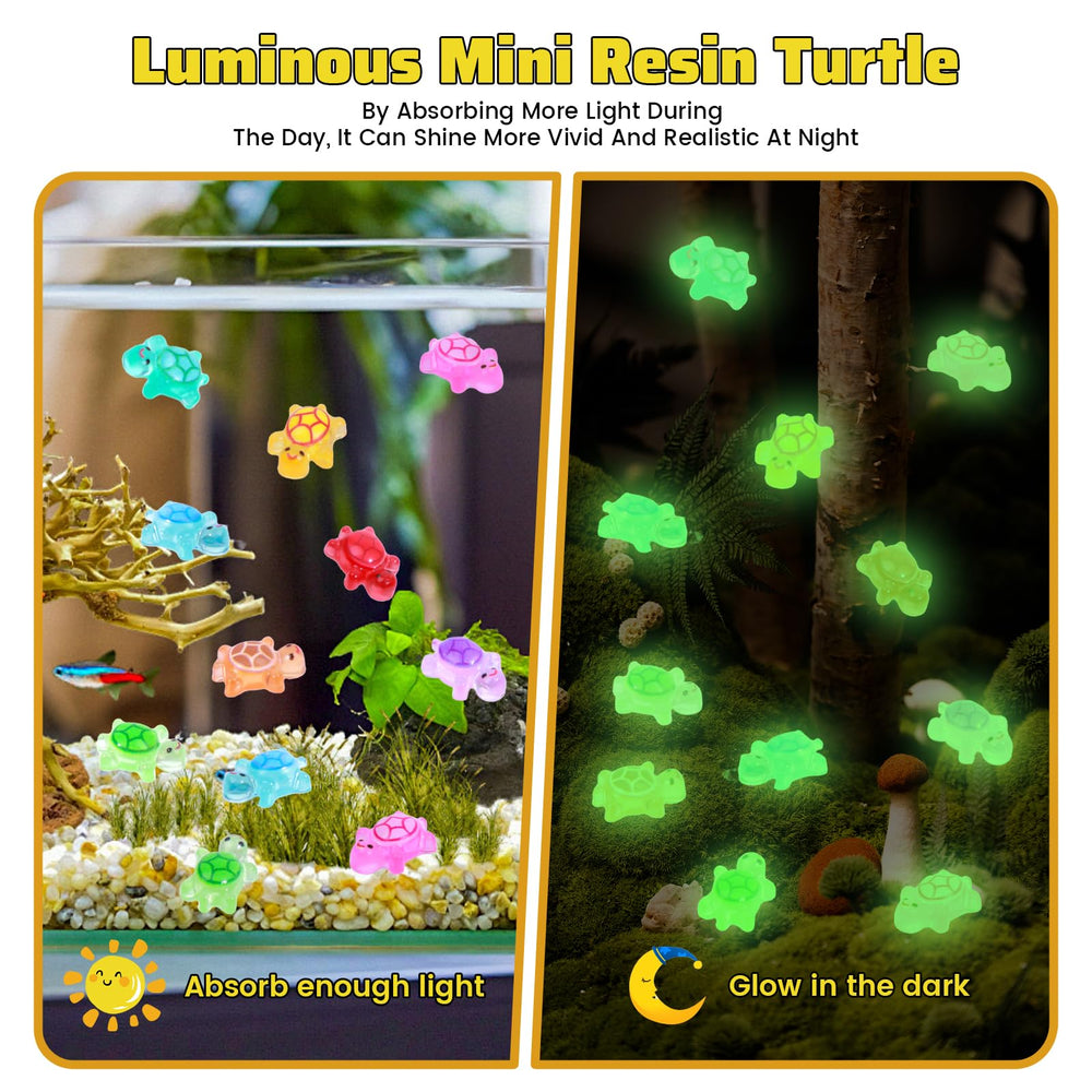 Yonseng 0.23 by 0.35 inch turtle miniatures ideal for nail art and crafts