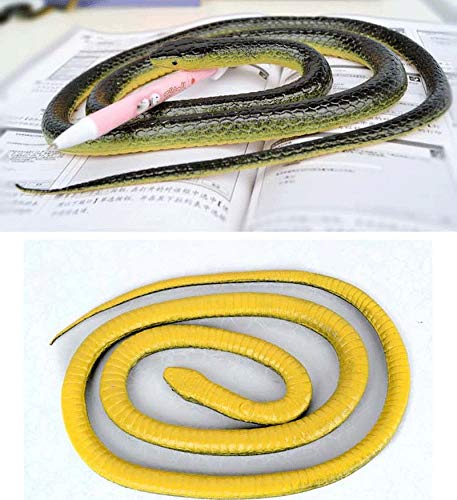 Yoogeer unrolled snake display ready for display or prank scenes.