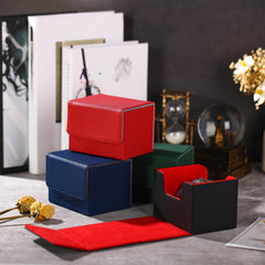 Yookeer box holds up to 100 double-sleeve cards.