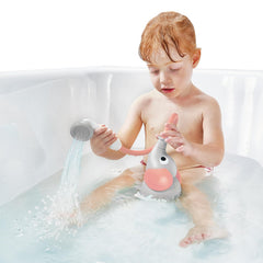 Yookidoo soft safety design ensures comfy bathtime for baby