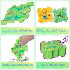 YOOYID road signs kit helps kids learn symbols during playtime.