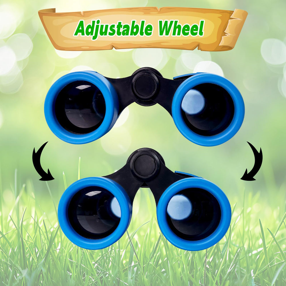 YOPINSAND kids binoculars with 4x magnification revealing distant details.
