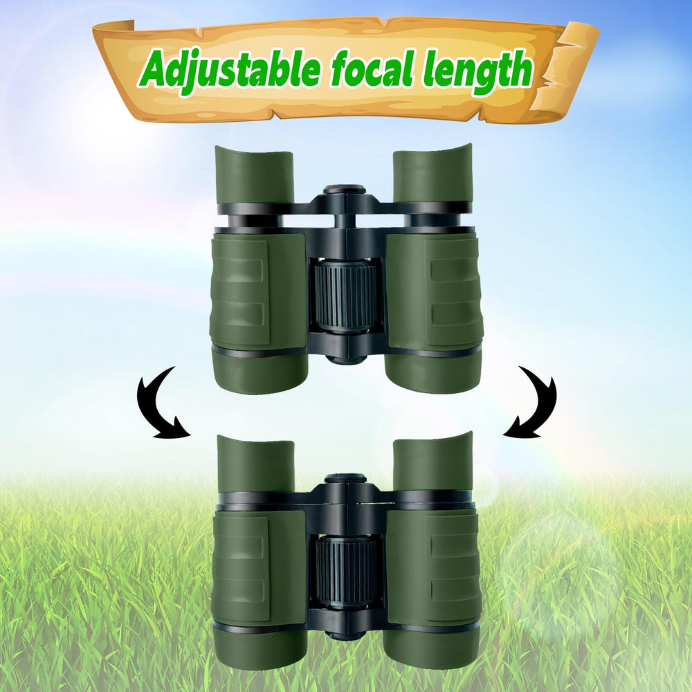 YOPINSAND Kids Binoculars 4x magnification for bird watching