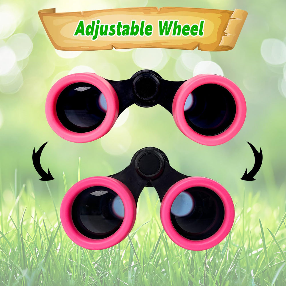 YOPINSAND Kids Binoculars ergonomic grip supports small hands during extended outdoor sessions