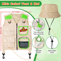 YOPINSAND Kids Explorer Kit binoculars for bird watching on nature walks.