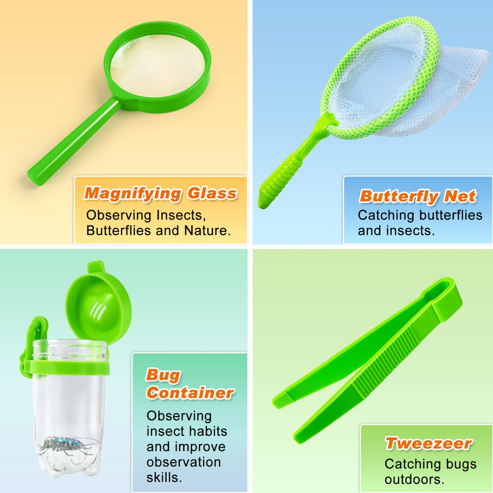 YOPINSAND Kids Explorer Kit insect tweezer for safe specimen handling.