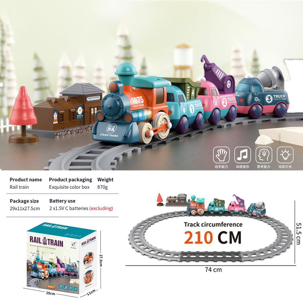 Yositochuan curved track pack enables flexible layouts for growing skills
