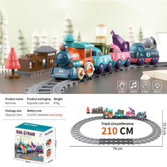 Yositochuan curved track pack enables flexible layouts for growing skills
