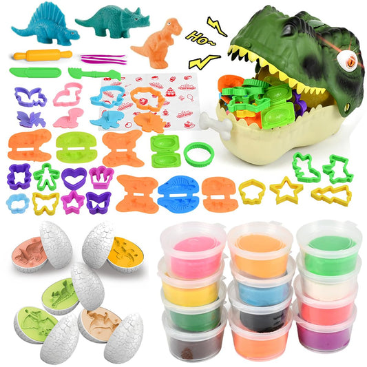 Yositochuan dinosaur noodle machine for interactive play and motor skill practice