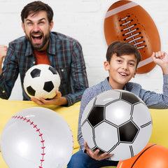 YOTHORN giant inflatable basketball for party games and poolside toss