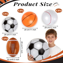 YOTHORN giant inflatable soccer ball for outdoor fun and beach games