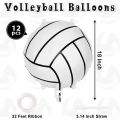 YOTHORN volleyball balloon packaging display for easy party setup