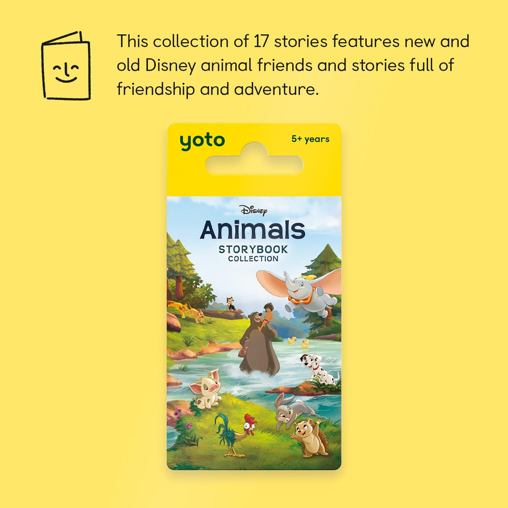 YOTO storycard insert into the Player for quick screen-free listening.