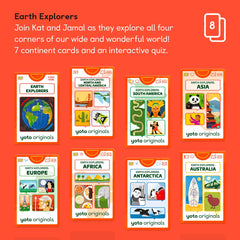 YOTO Earth Explorers interactive quiz boosts memory through listening
