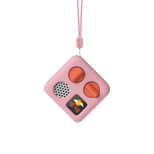 Yoto Mini Adventure Jacket Think Pink with wrist strapβdurable protection for on-the-go play.