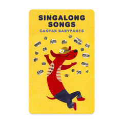 YOTO Singalong Songs Caspar Babypants card ready for kids' interactive singing.