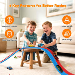 Yottix two 1:64 diecast cars included for immediate racing.