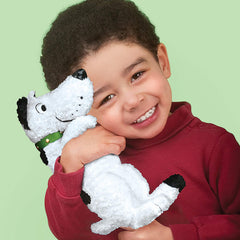 YOTTOY Harry the Dog plush, collar detail, adds playful charm for gift-ready appeal.