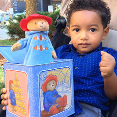 YOTTOY Paddington bear music plays London Bridge is Falling Down softly.