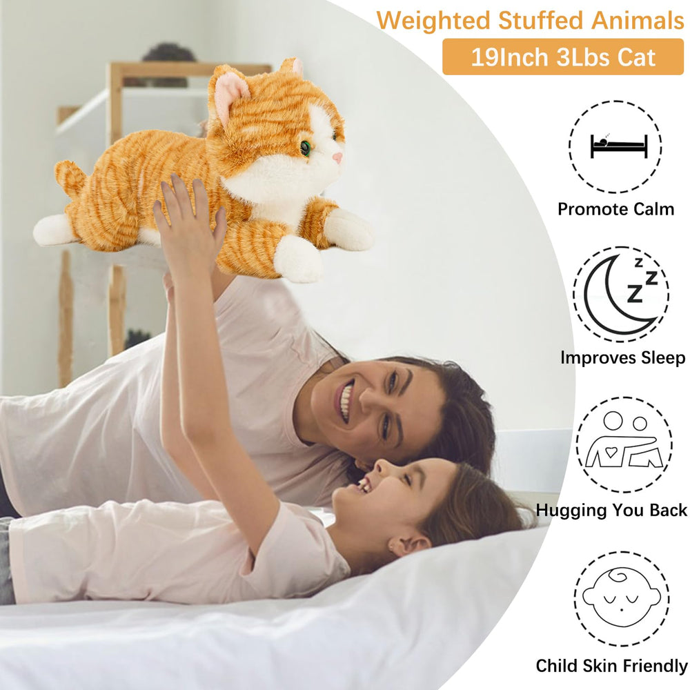 YOUBLEK weighted plush provides gentle sensory pressure for calm evenings.