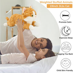 YOUBLEK weighted plush provides gentle sensory pressure for calm evenings.