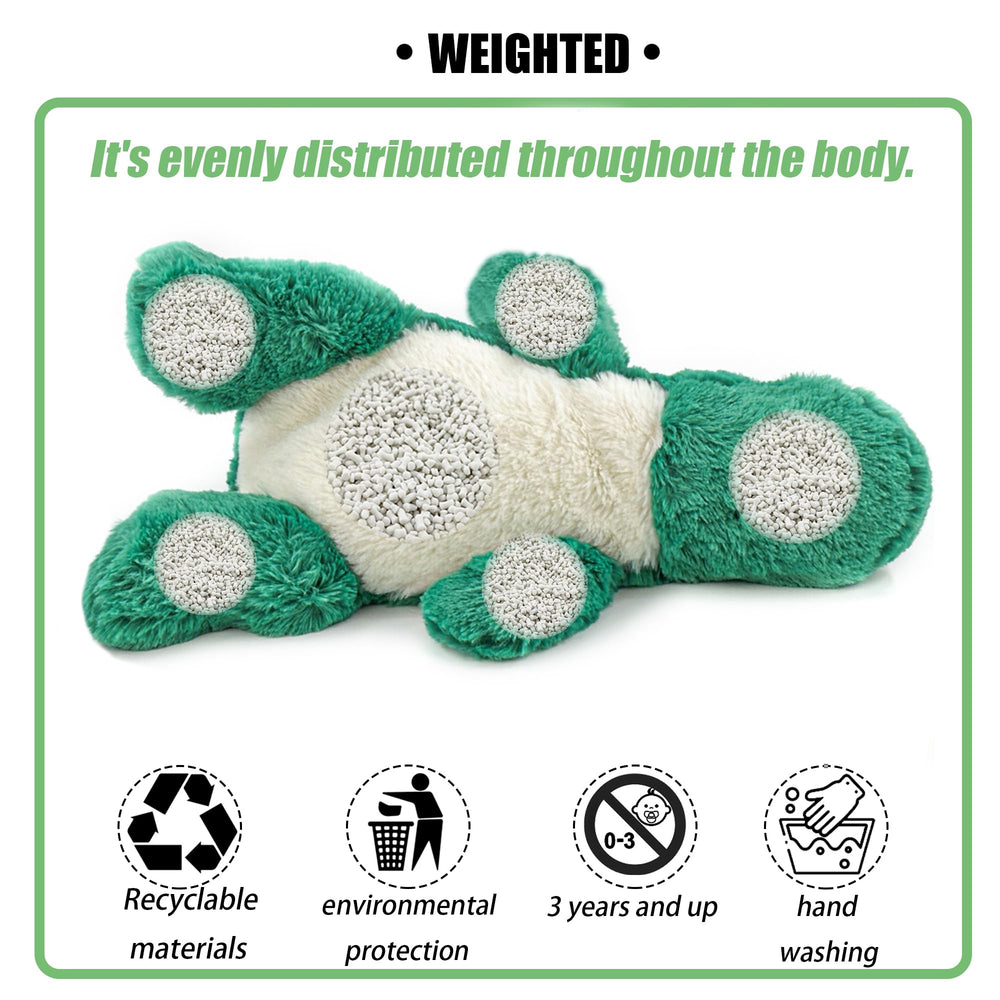 YOUBLEK kawaii dinosaur plush in green adds cute charm and comfort to any room.