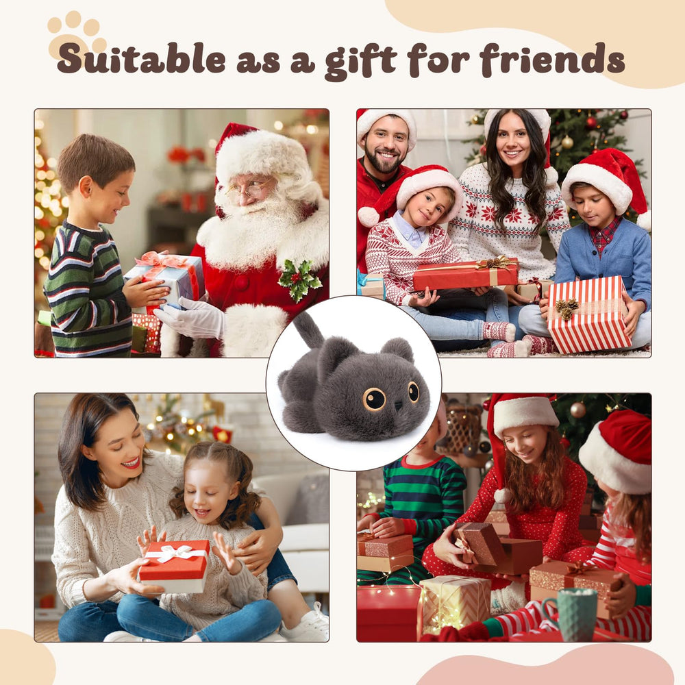YOUBLEK weighted cat pillow is travel-friendly for on-the-go comfort.
