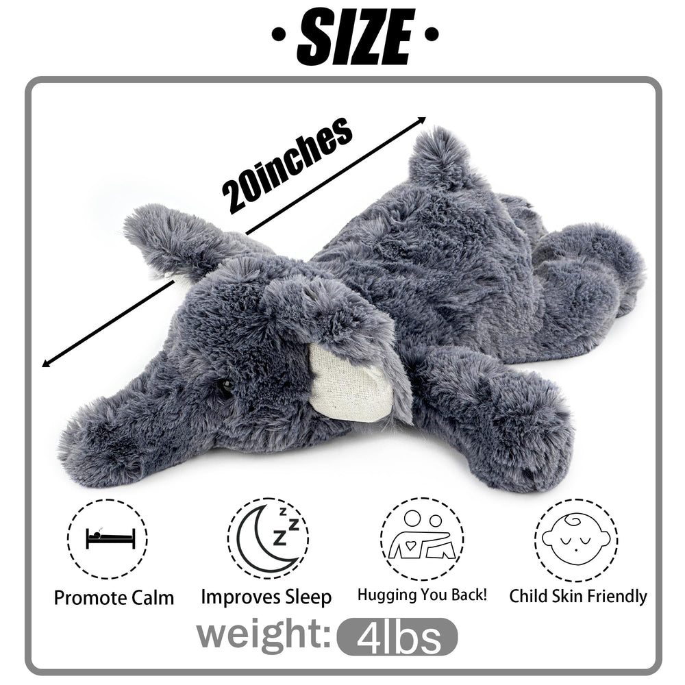 YOUBLEK classroom-friendly weighted plush for focus and calm moments.
