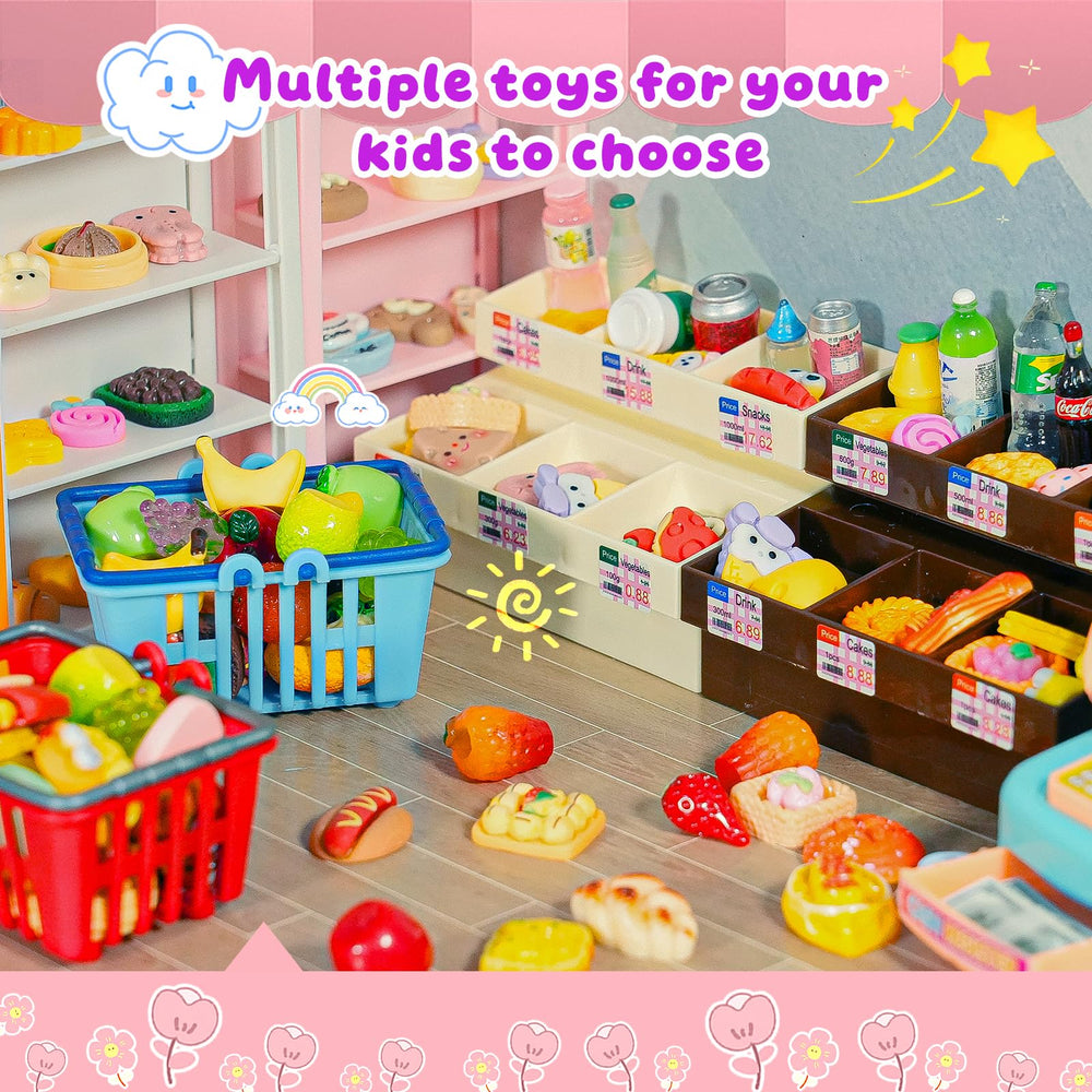 YOUHORYA 183Mini fruit and vegetable rack for realistic displays