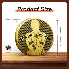 YOUNEEDFUL coin in hand illustrating collectible and decorative value