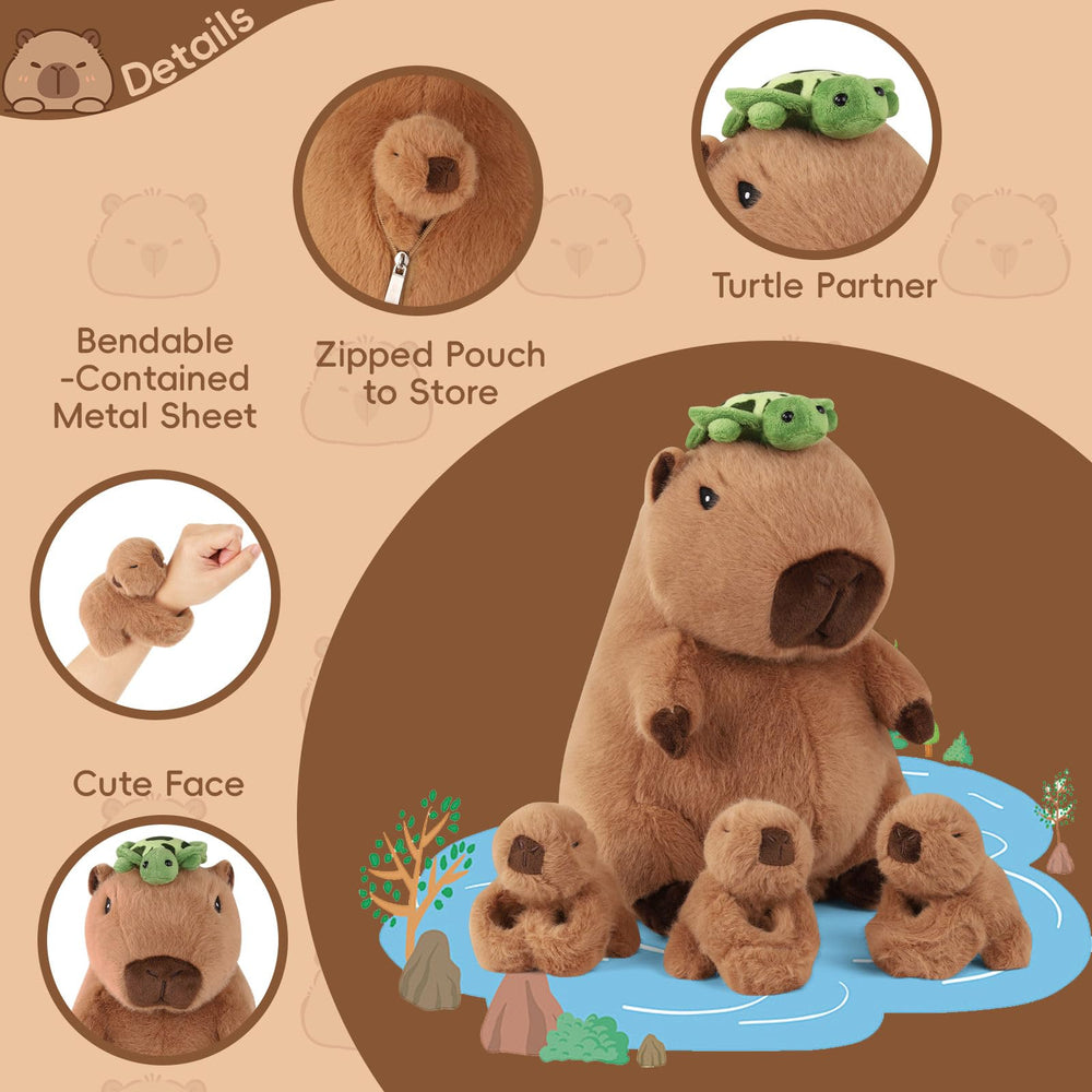 Youthfuljive capybara plush makes a great birthday gift
