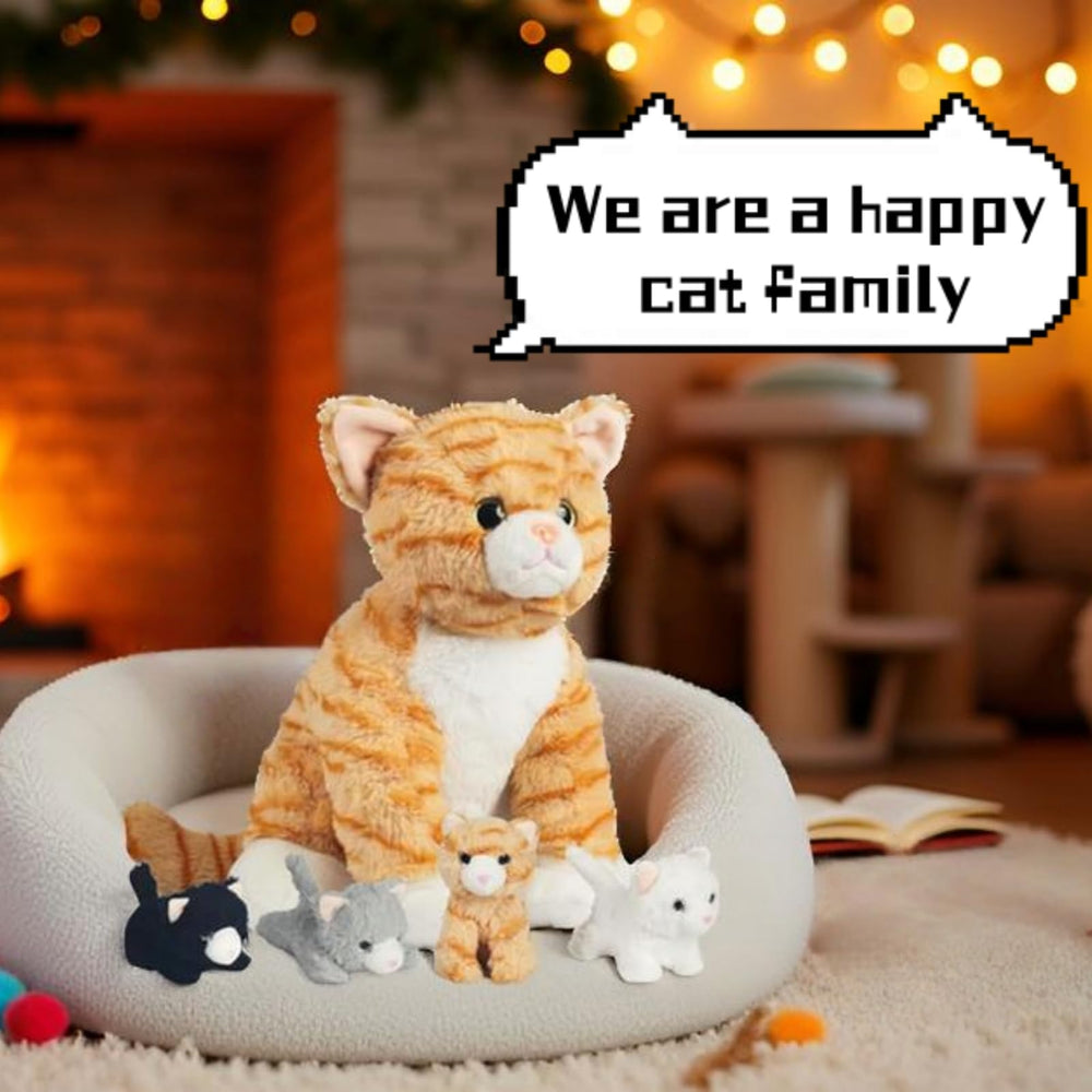 Youthfuljive cat plush makes a delightful birthday party favor and gift.