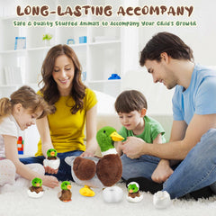 Youthfuljive mallard duck zipper shell storage for compact play