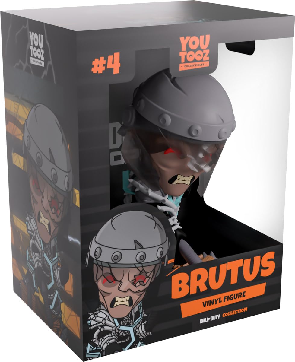 Brutus broken visor accentuates rugged design on display