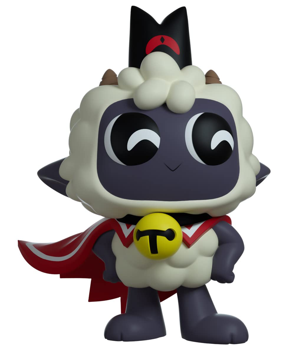 Youtooz Cult of The Lamb red and white cloak adds visual impact