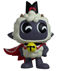 Youtooz Cult of The Lamb red and white cloak adds visual impact