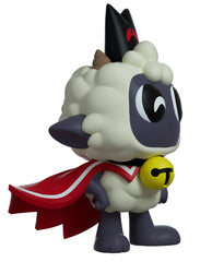 Youtooz Cult of The Lamb yellow bell detail highlights charm