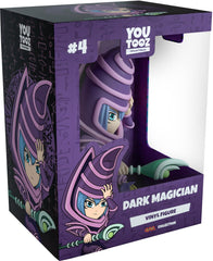 Youtooz Dark Magician 5-inch figure front view, ideal for display shelves
