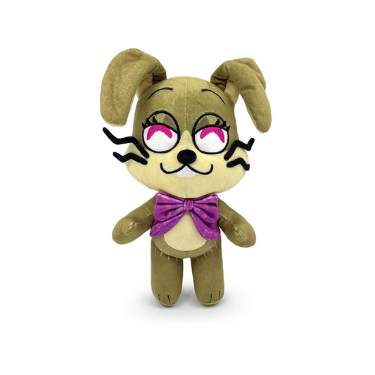 Youtooz Glitchtrap Chibi 9-inch plush front view, cuddly display.