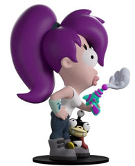 Youtooz Futurama Leela Nibbler with ray gun accessory adds character to display