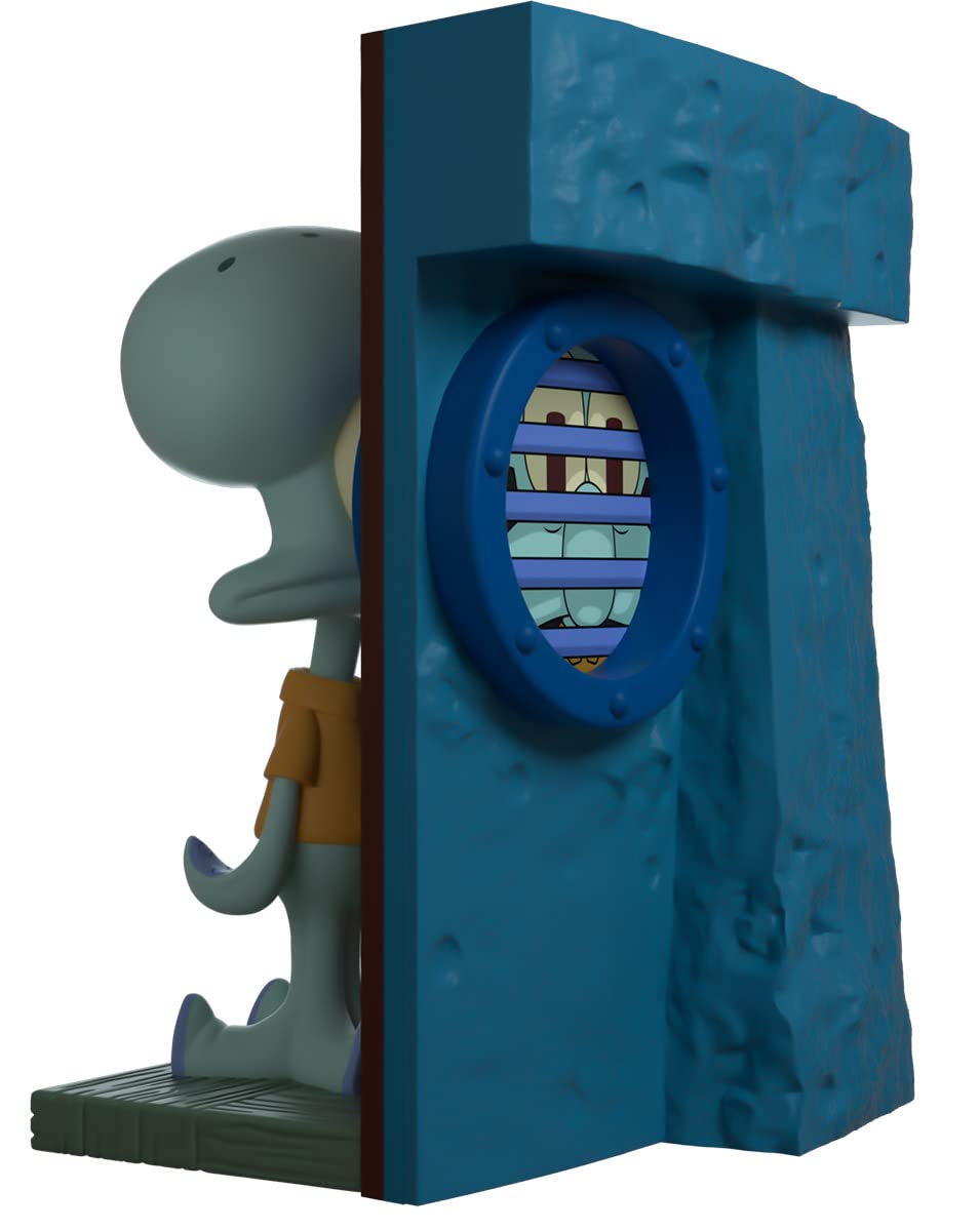 Youtooz Inside Squidward packaging double-walled window box for secure display.
