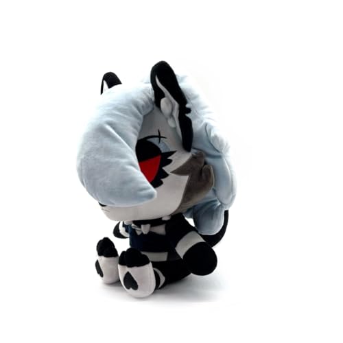 Youtooz Loona plush red eyes showcase iconic Helluva Boss vibe.