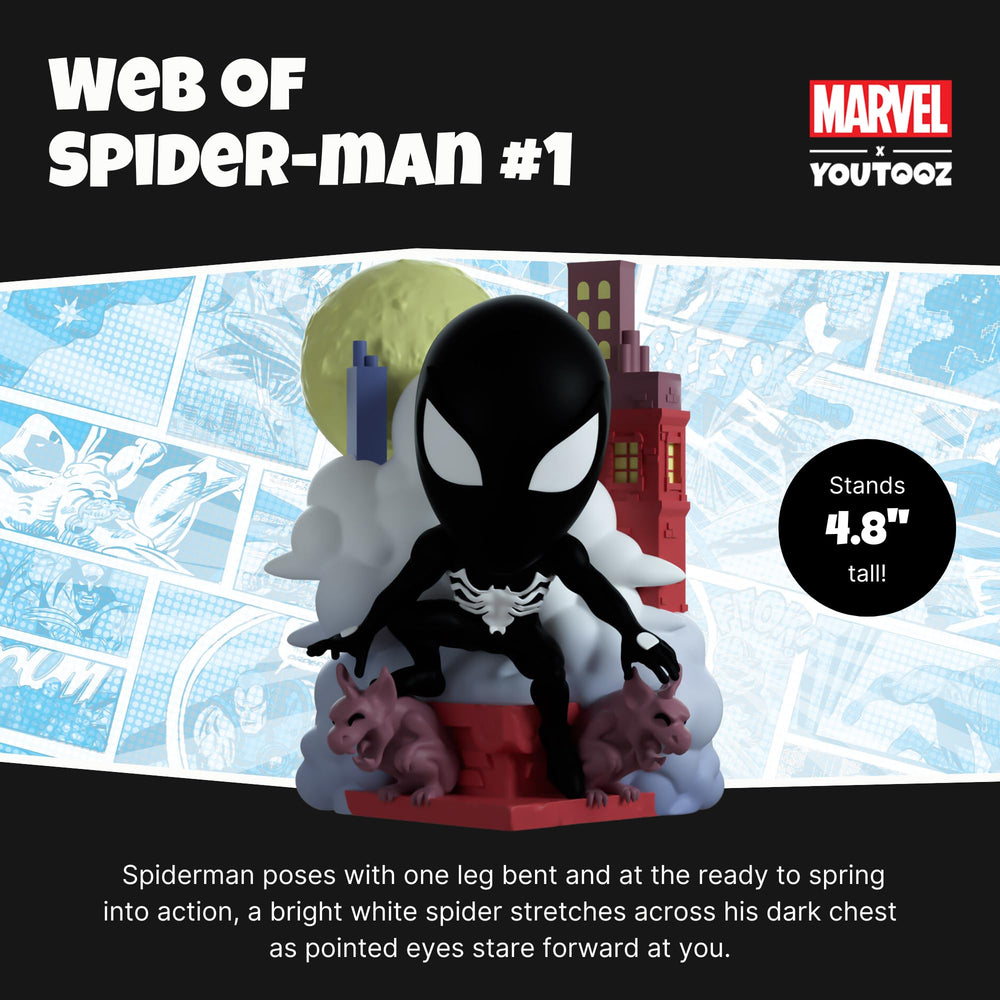 You Tooz Web of Spider-Man with smoke backdrop for dramatic lighting