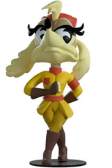 Youtooz Sergeant O'Fera back view shows elegant tail and pose for display.
