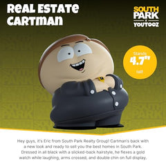 Youtooz Real Estate Cartman front view, perfect for shelf centerpiece.