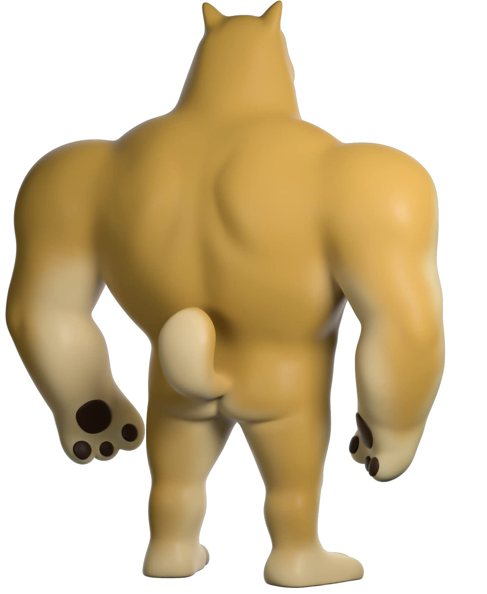 Youtooz Swole Doge packaging artwork for shelf display.