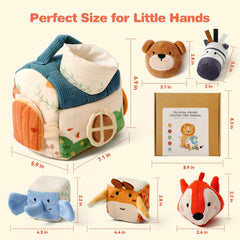 Youuys travel sensory toy is fully hand-washable for quick hygiene.