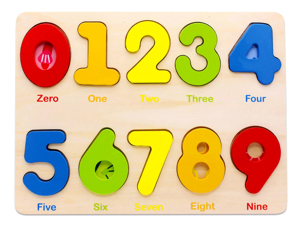 You&Xi chunky puzzle pieces are easy for toddlers to grip and manipulate