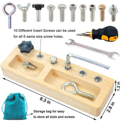 Yowlieu child-friendly tools in hand for independent play and learning