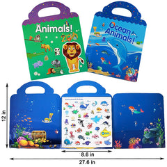 Yowlieu durable PVC stickers with bright colors and safety